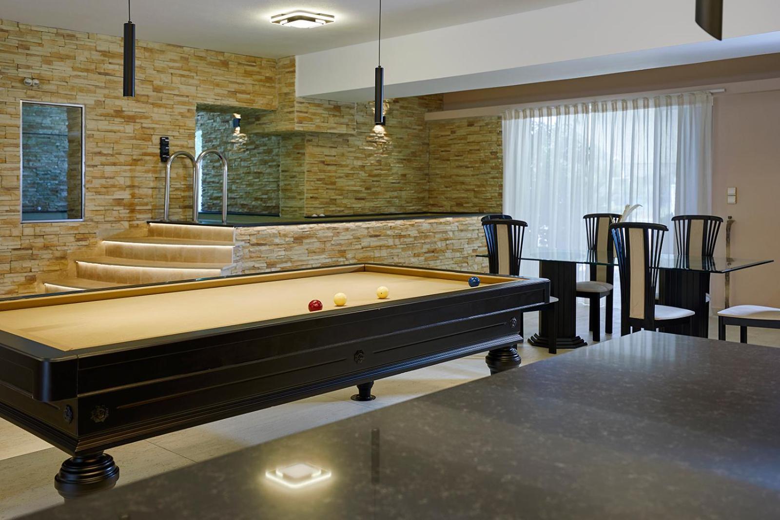 Villa Mairi - 2 Private Pools & Game Room Near Athens サラミス エクステリア 写真